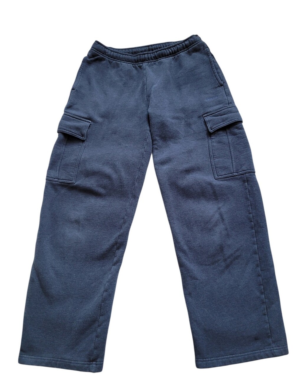 Aritzia Sweatfleece Cozy Fleece Mega Fit Navy Blue Cargo Sweatpants Medium